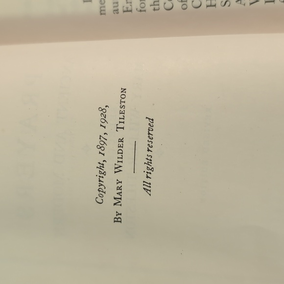 Prayers Ancient And Modern 1928 - Picture 3 of 6